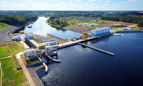 Vitebsk Hydroelectric Power Station Shipping lock